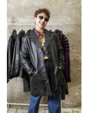 Vintage leather jacket XL