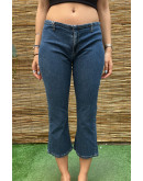 Vintage denim Υ2Κ capri παντελόνι S