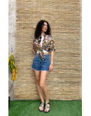 Vintage denim shorts S