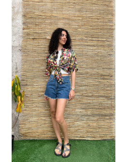 Vintage denim shorts S