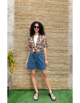 Vintage denim βερμούδα S
