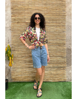 Vintage denim βερμούδα Lee S