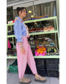 Vintage striped pants M