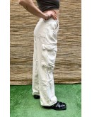 Vintage cargo denim παντελόνι S