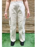 Vintage cargo denim παντελόνι S