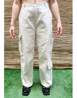 Vintage cargo denim παντελόνι S
