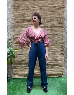 Vintage 90's denim παντελόνι L