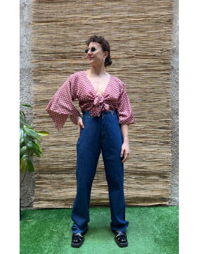 Vintage 90's denim παντελόνι L