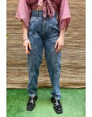 Vintage denim παντελόνι ψηλόμεσο S