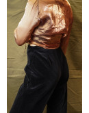 Vintage velvet pants M