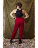 Vintage velvet pants S