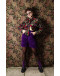 Vintage velvet purple pants M
