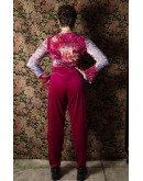 Vintage velvet pants M