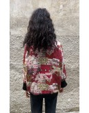 Vintage μπροκαρ σακάκι XL