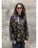 Vintage unisex ασιατικό σακάκι M