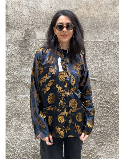 Vintage unisex ασιατικό σακάκι M