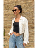 Vintage denim jacket S