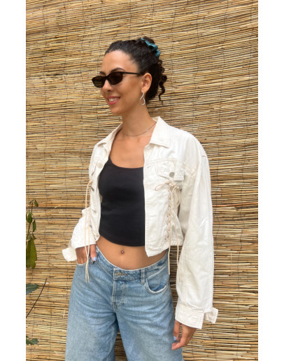 Vintage denim jacket S