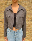 Vintage striped blazer M