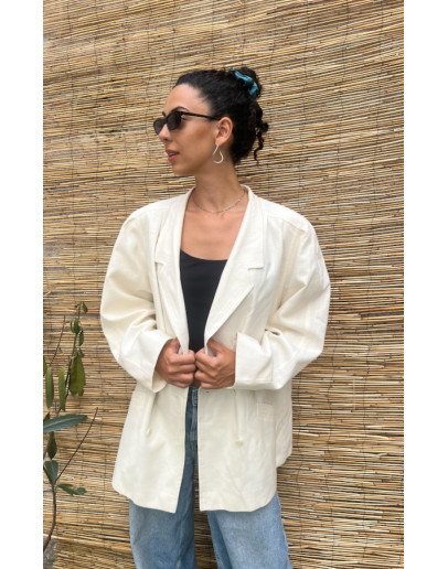 Vintage woolen blazer XL
