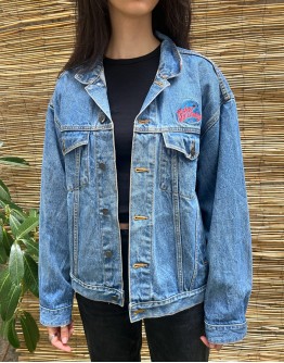 Vintage Planet Hollywood denim jacket L