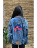 Vintage Planet Hollywood denim jacket L