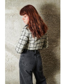 Vintage woolen blazer M