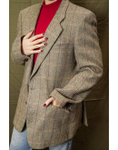 Vintage wollen blazer L