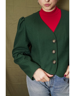 Vintage μάλλινο tyrol σακάκι L