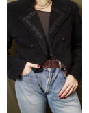 Vintage cropped σακάκι M-L