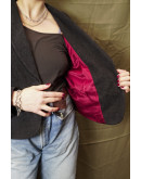 Vintage wollen blazer L