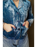 Vintage velvet jacket S