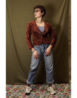 Vintage βελούδινo σακάκι S