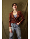 Vintage βελούδινo σακάκι S