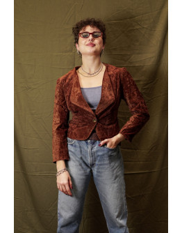 Vintage βελούδινo σακάκι S