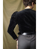 Vintage velvet jacket S
