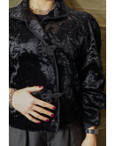 Vintage velvet jacket M