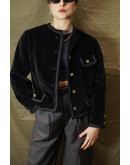 Vintage velvet jacket L-XL
