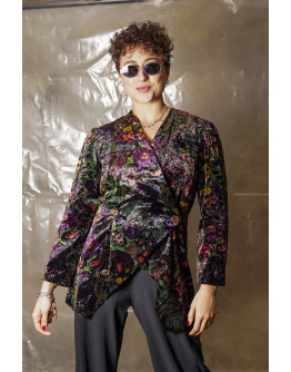 Vintage βελούδινo σακάκι M