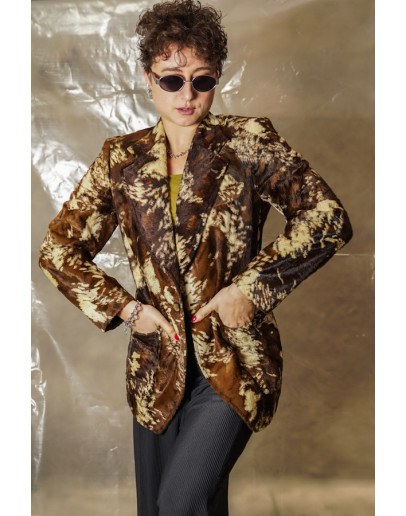 Vintage βελούδινo σακάκι S