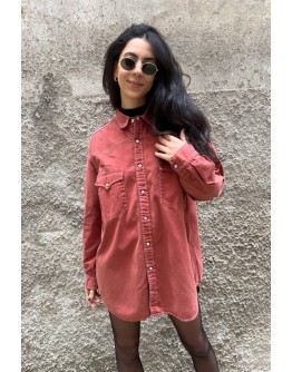 Vintage unisex denim πουκάμισο Levi's XL