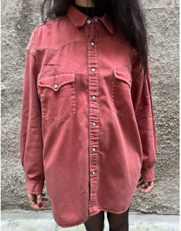 Vintage unisex denim πουκάμισο Levi's XL