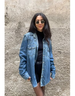 Vintage unisex denim πουκάμισο Levi's L