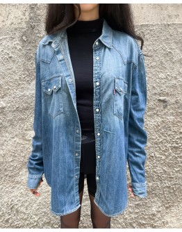Vintage unisex denim πουκάμισο Levi's L