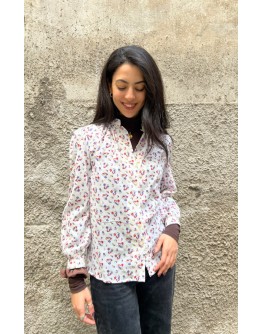 Vintage floral shirt S-M