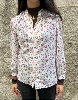 Vintage floral shirt S-M