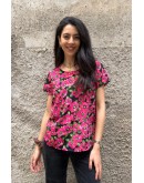 Vintage floral top M