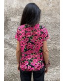 Vintage floral top M