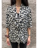 Vintage floral shirt L
