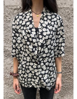 Vintage floral shirt L